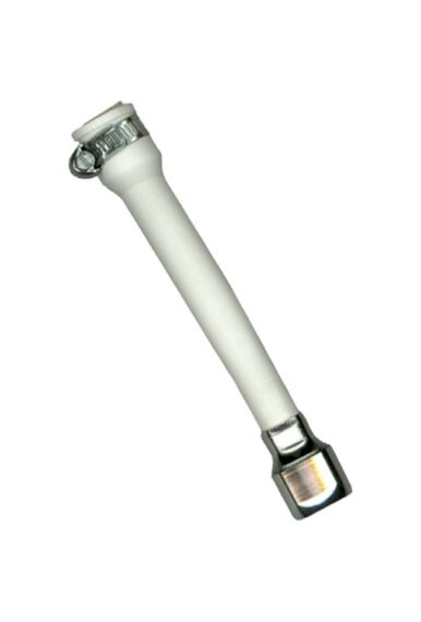 Saninstal Straalbreker met PVC Slang Chroom