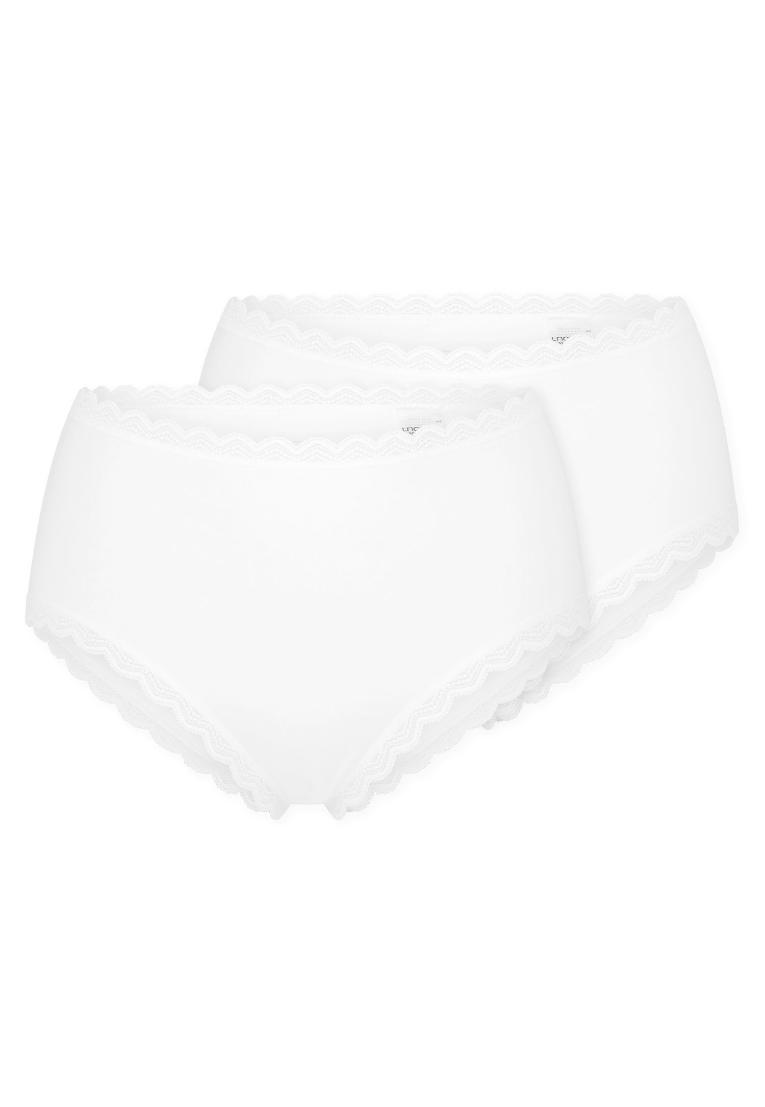 Uncover by Schiesser Slip Dames Midi 2 stuks White - large