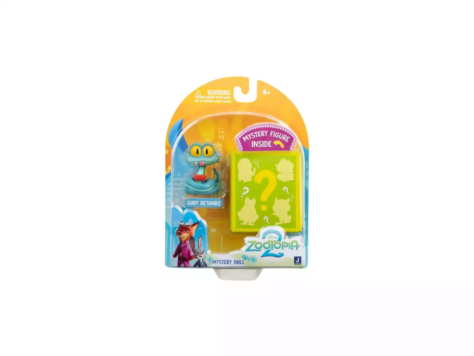 Zootropolis 2 - Mistery Tails, 2 figuren 4 cm, 4 ass, prijs per blister