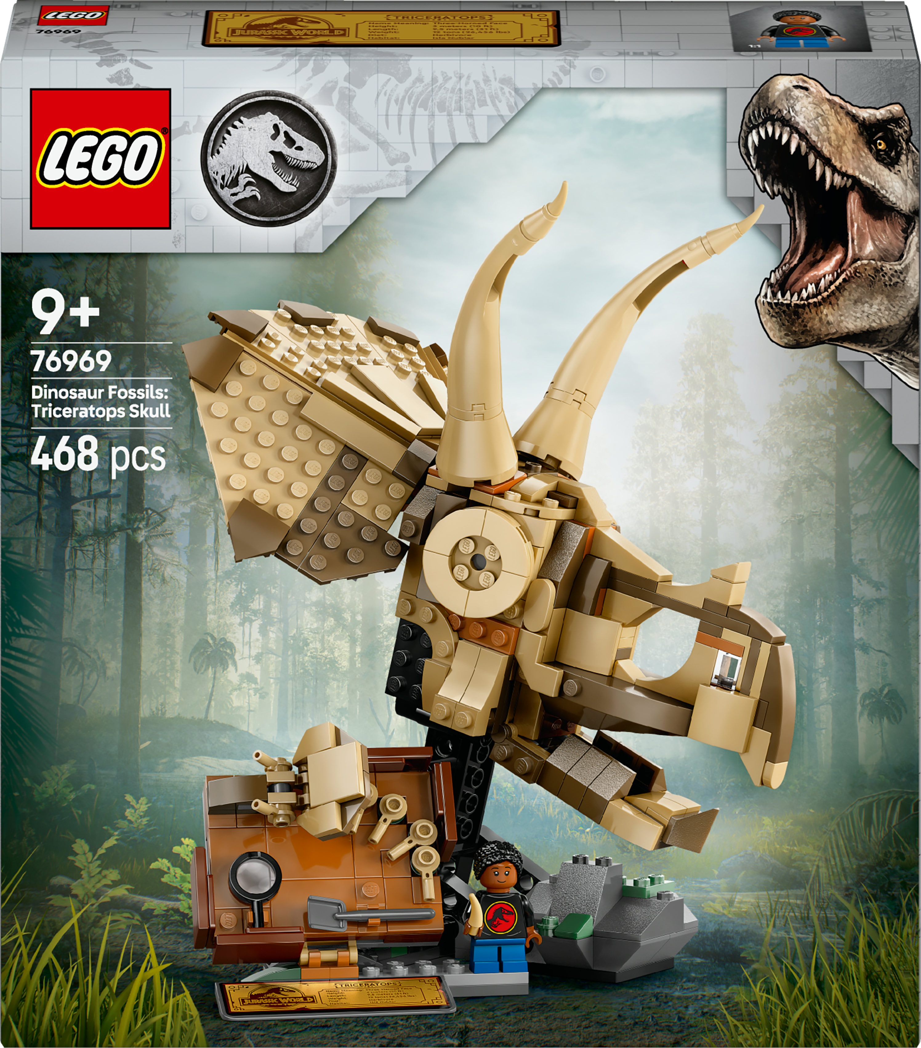 LEGO Jurassic World 76969 Dinosaursfossielen : Triceratops Schedel