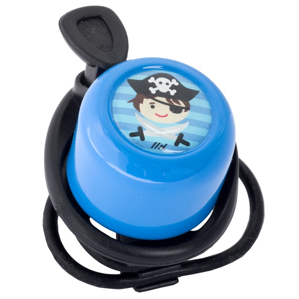 Liix Scooter Fietsbel Piraat Lichtblauw diameter 33 mm