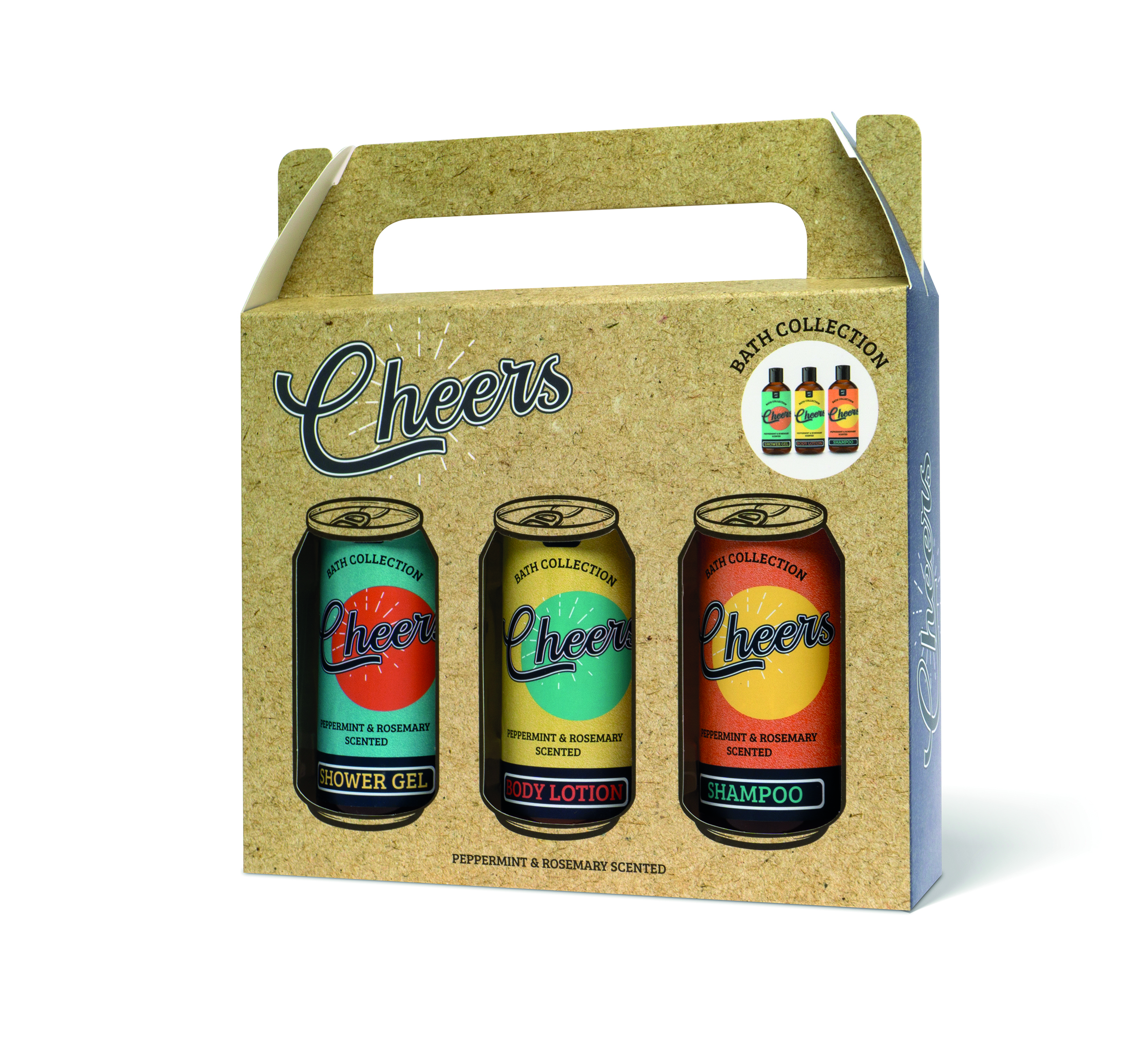 Cheers Badgeschenkset met Flessen