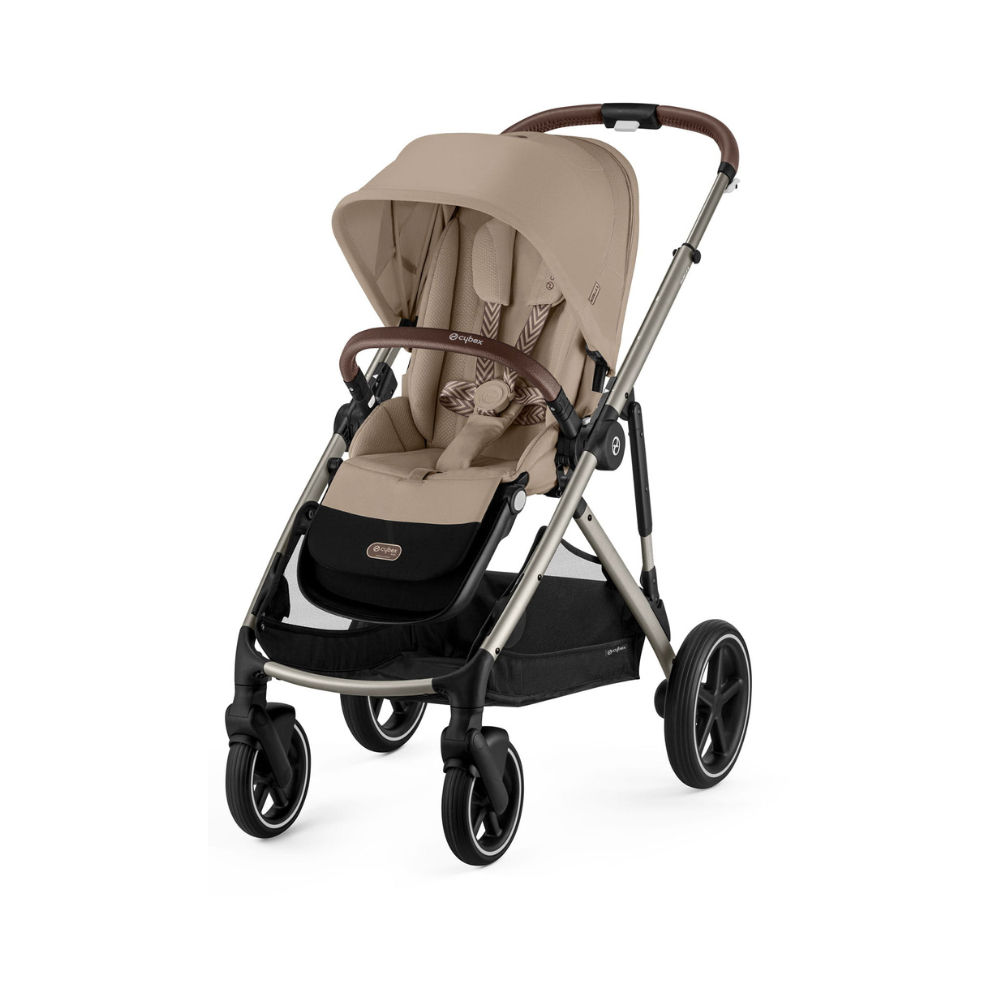 Cybex Wandelwagen Gazelle S DUO-optie Almond Beige Frame+Seat