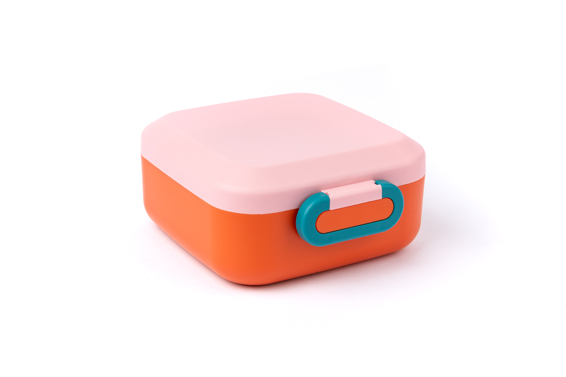 Amuse Brooddoos Rikko Poppy Flamingo 16.7x16.7x8 cm - +Verdeler & 2x Snackbox