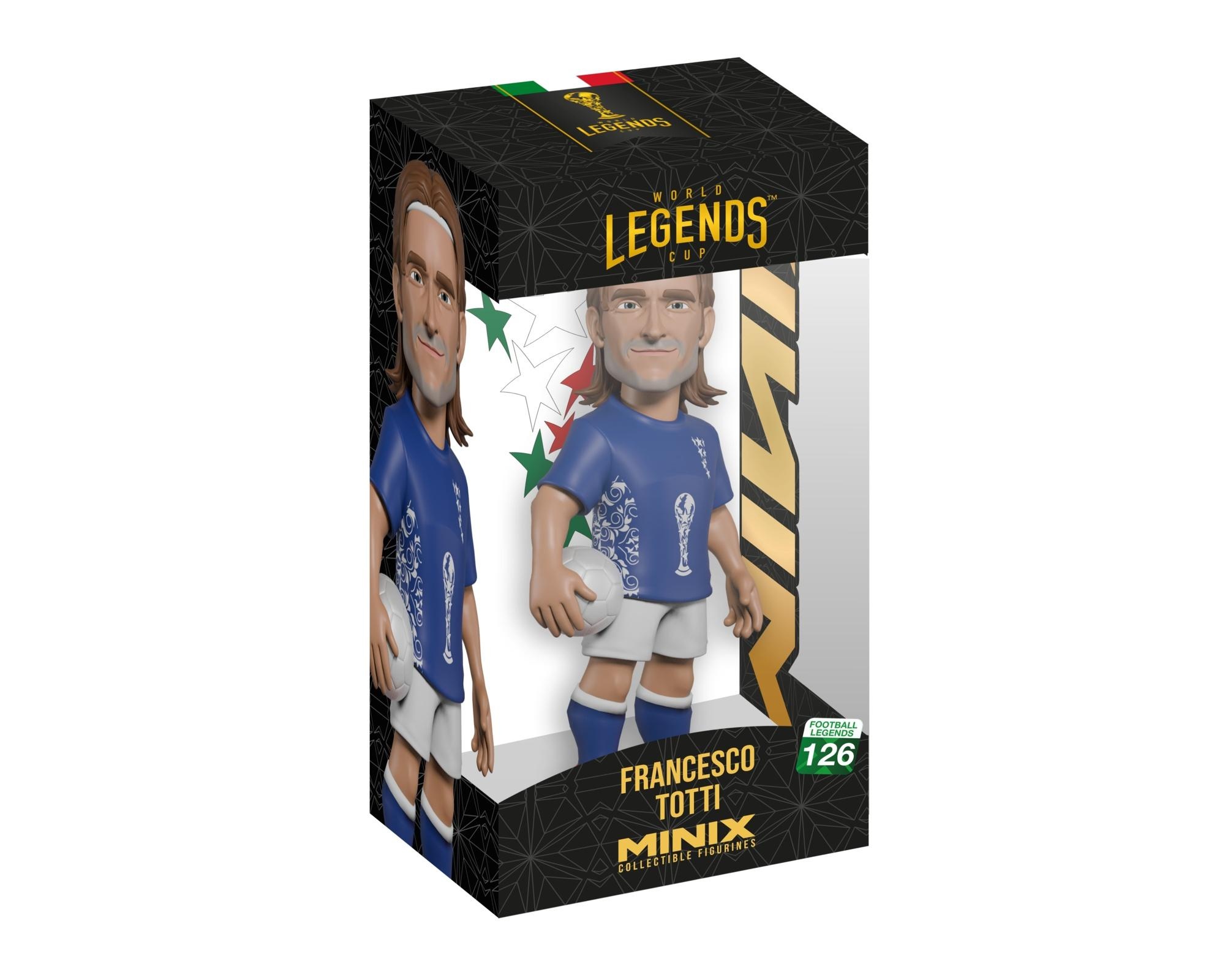 Minix Figuur 12 cm - Word Cup Legends - Totti