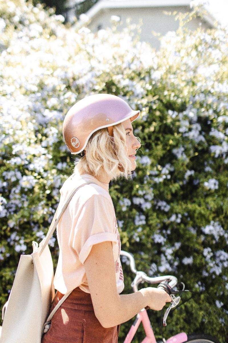 Thousand Fietshelm Rose Gold Adult 54-57