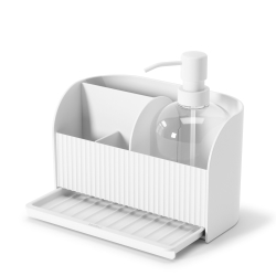 Umbra Gootsteen Organizer Sling Wit 17x21x18 cm