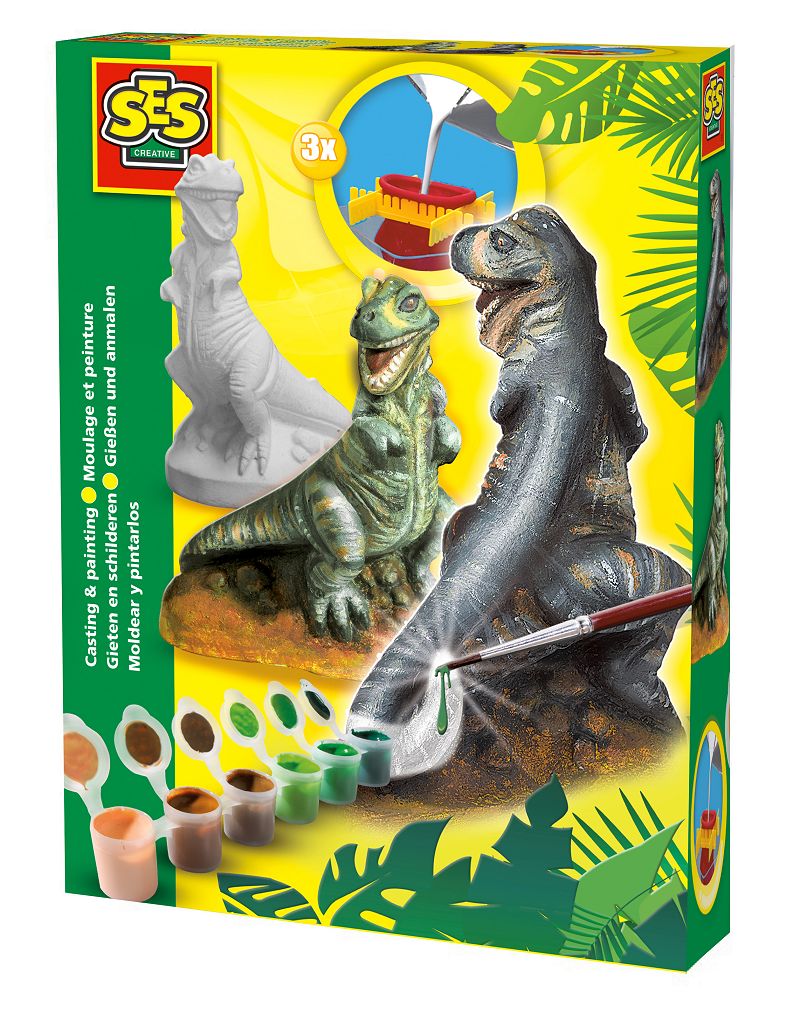 SES T-Rex Gieten en Schilderen