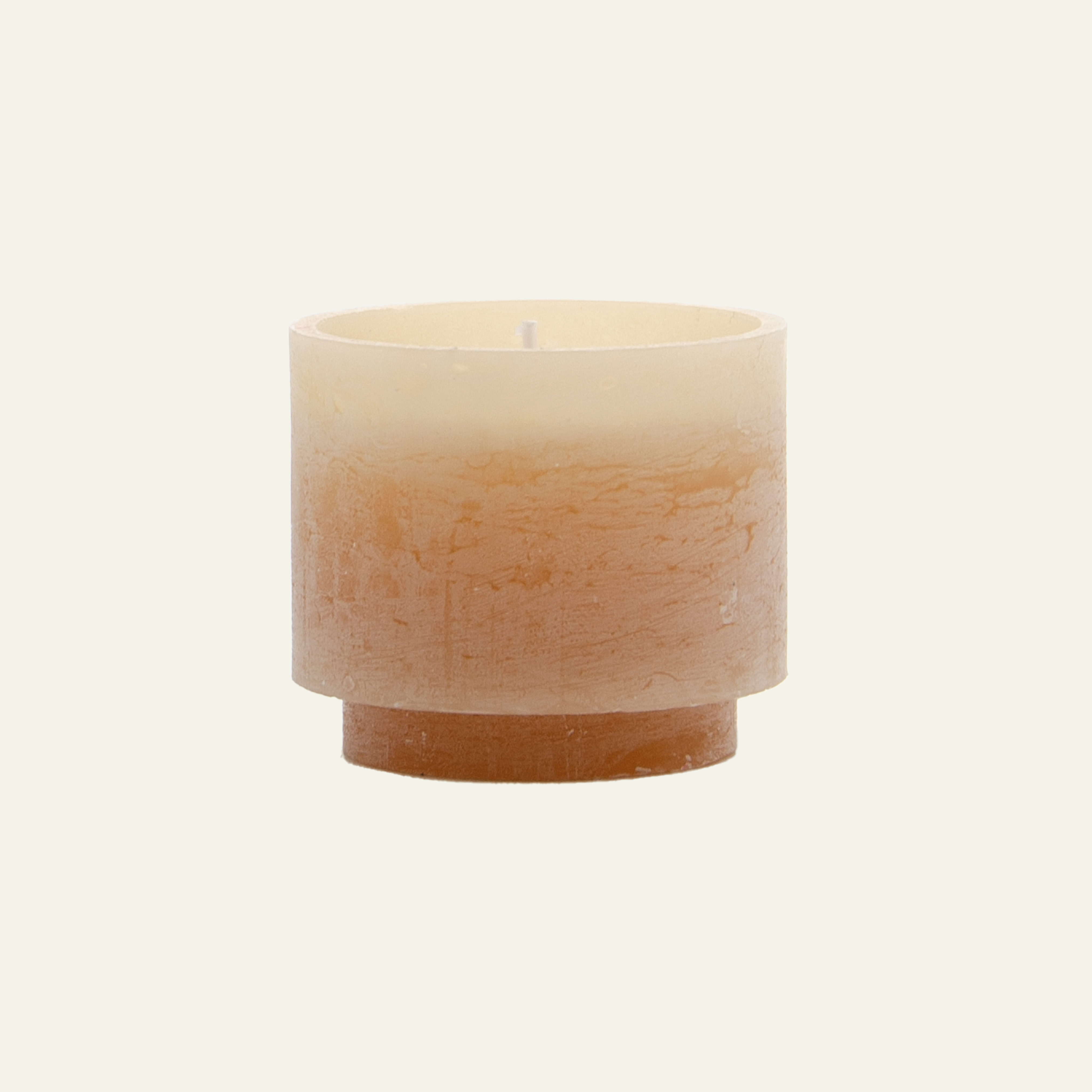 Stan Editions Stapelbare Kaars Module 3 Beige - 7x6 cm - 24 Branduren