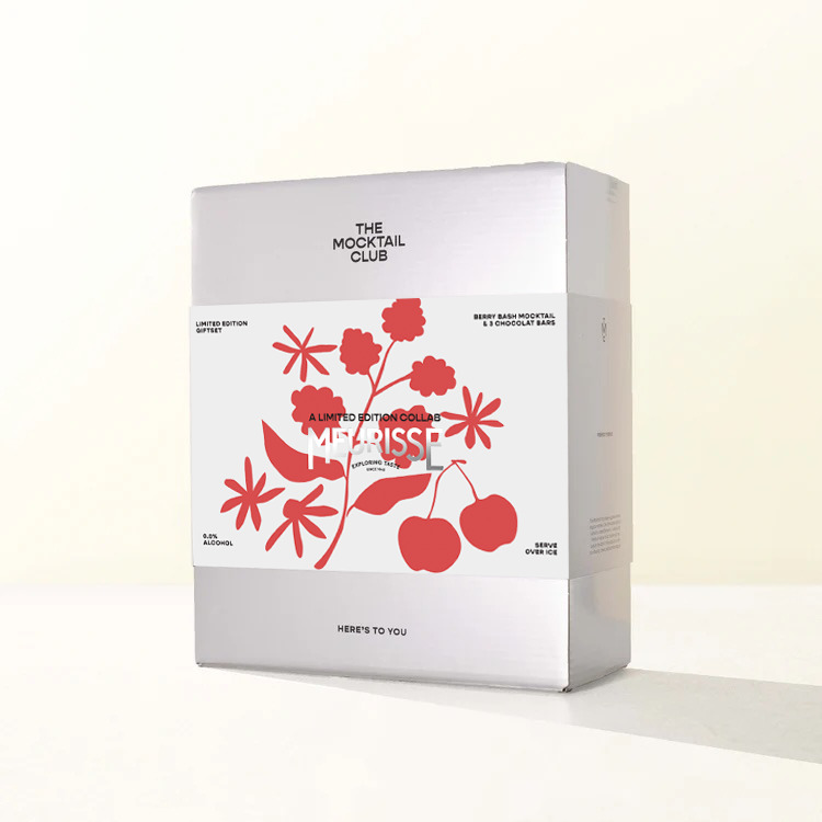 The Mocktail Club Box Limited Edition Collab Meurisse - Berry Bash & Chocolade Tabletten