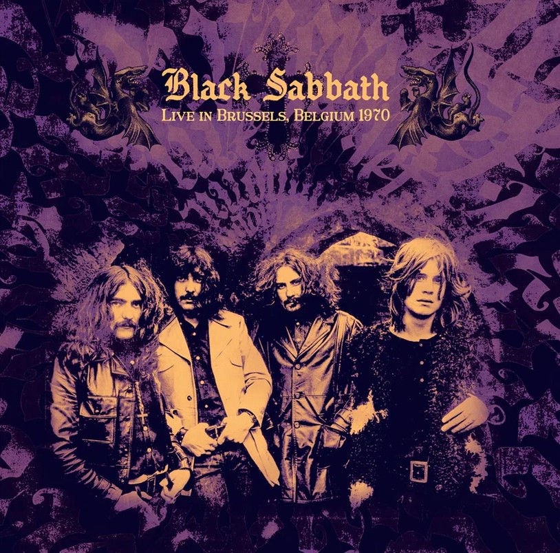 Black Sabbath - Live in Brussels, Belgium 1970 LP Picture Disc