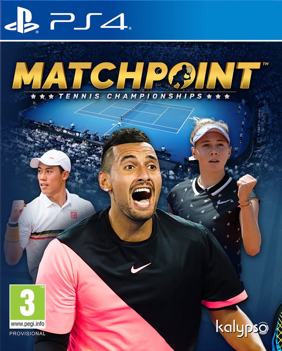 PS4 Matchpoint Tennis Champioships Legends Edition