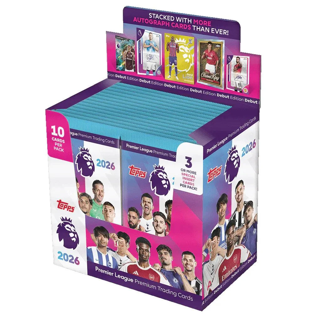 Topps Premier League 2026 Trading Cards 1 Pakje