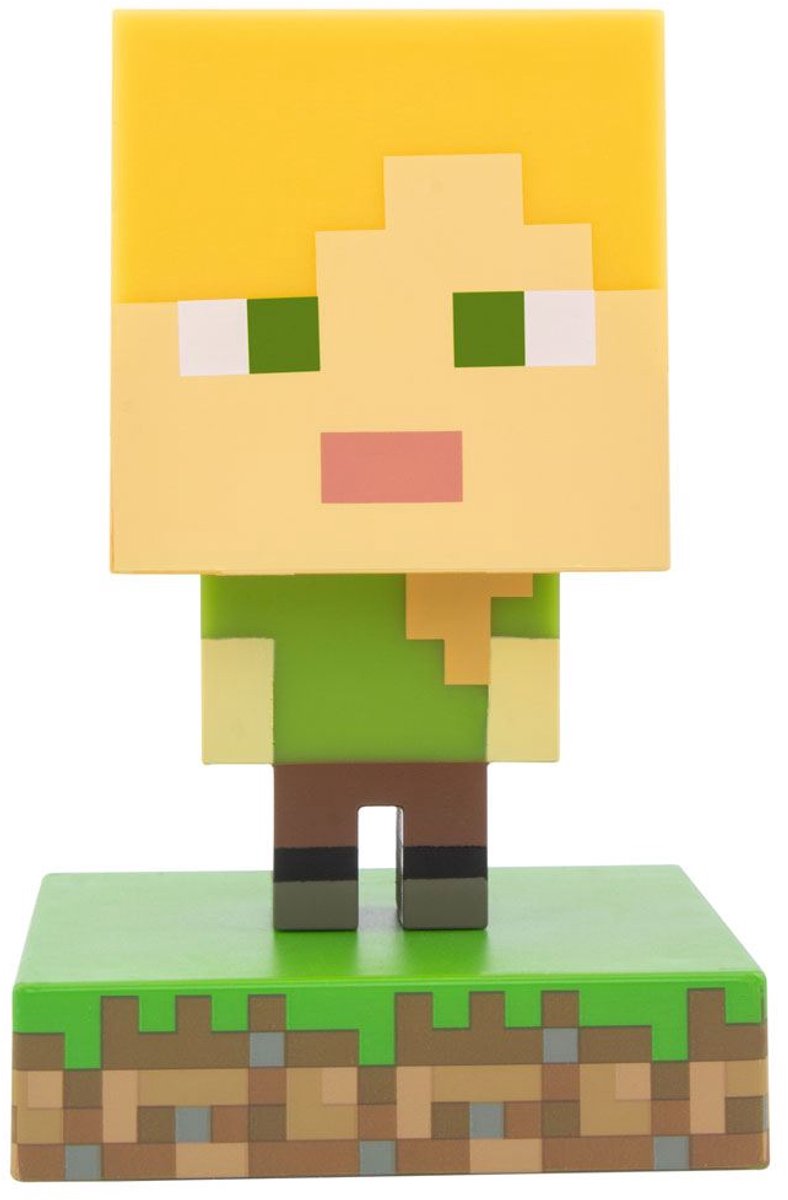 Minecraft Lamp 3D Alex 11 cm
