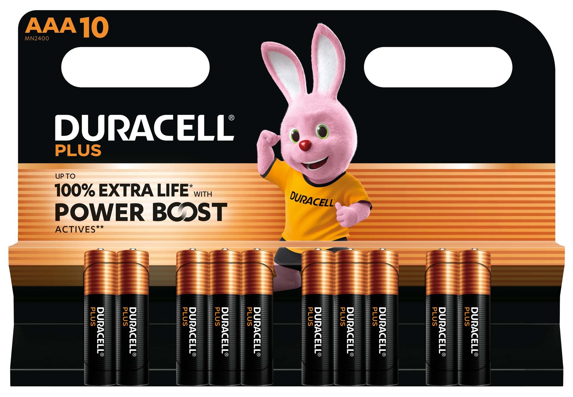 Duracell Plus Power Boost Batterijen AAA 10-pack 