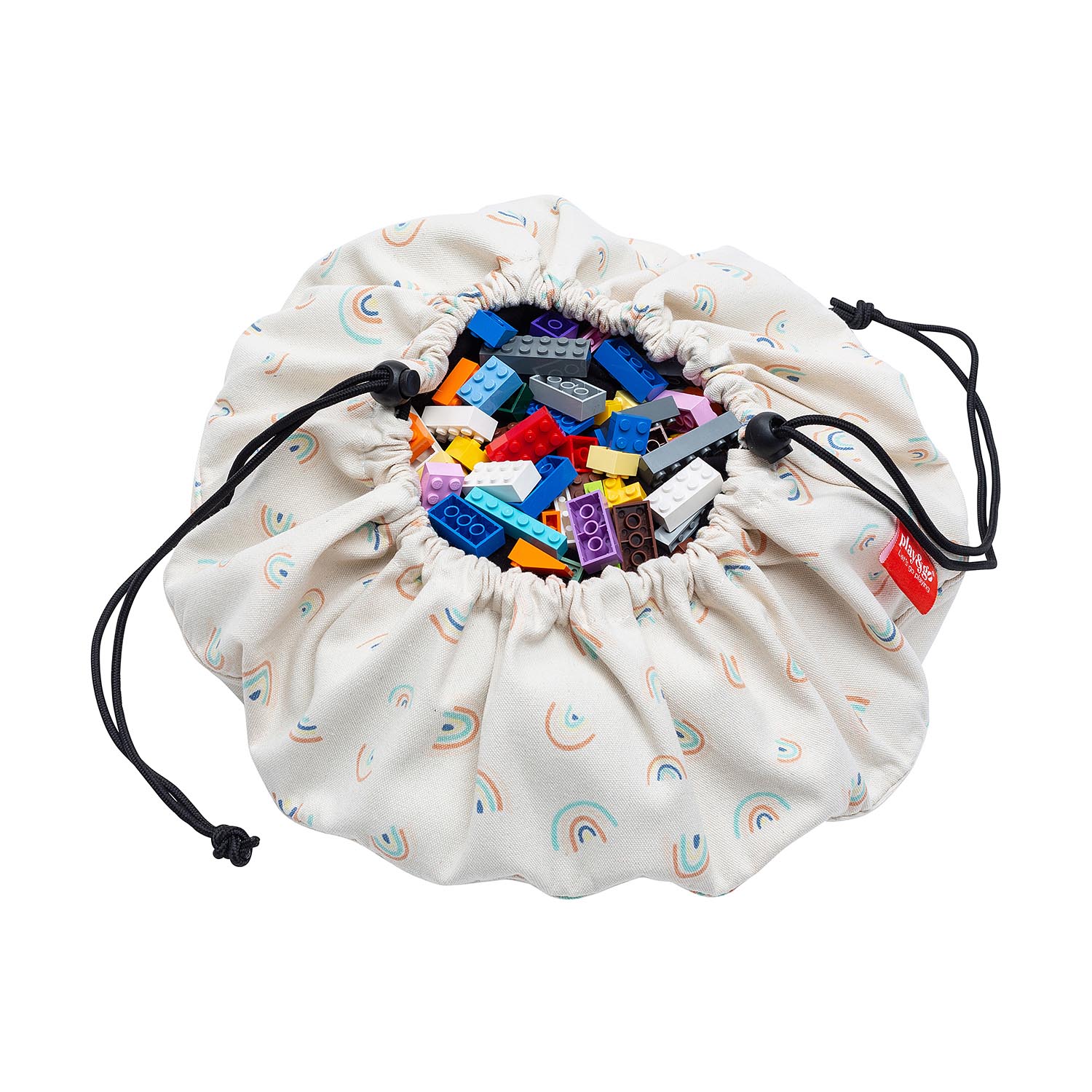 Play & Go Speelmat-Opbergzak Noomad Mini Rainbow 40 cm