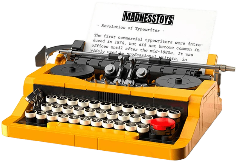 POP Series 1980 Typewriter - Construction Kit 254 stuks