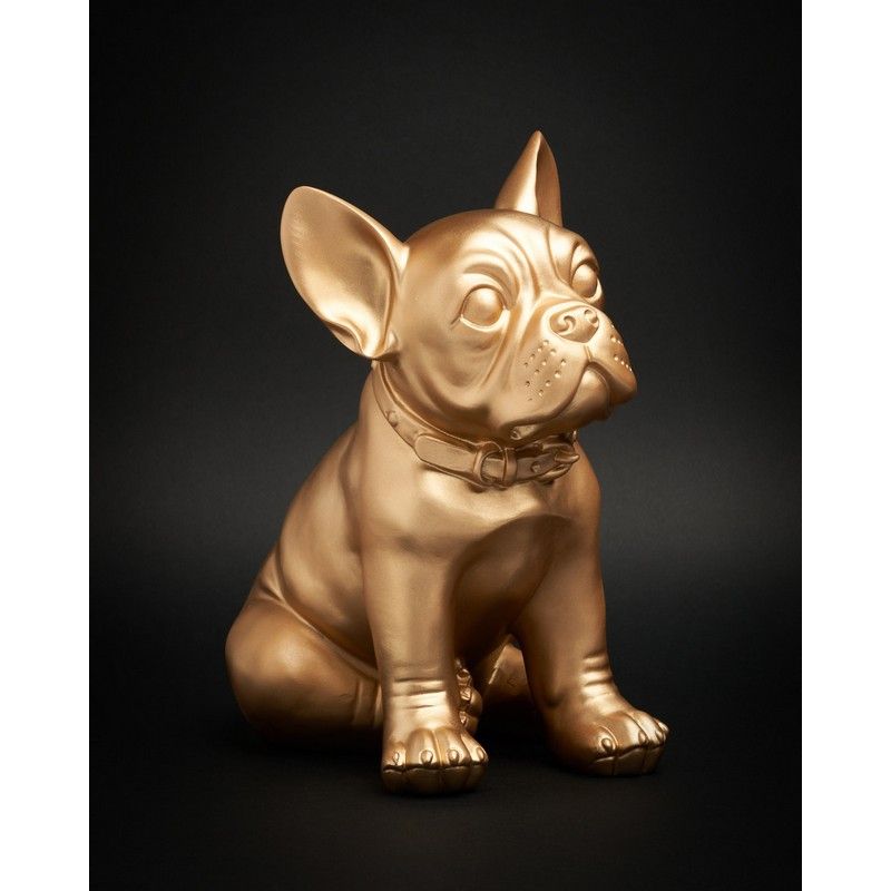 Blogo Bulldog Gold - 22x17x25 cm