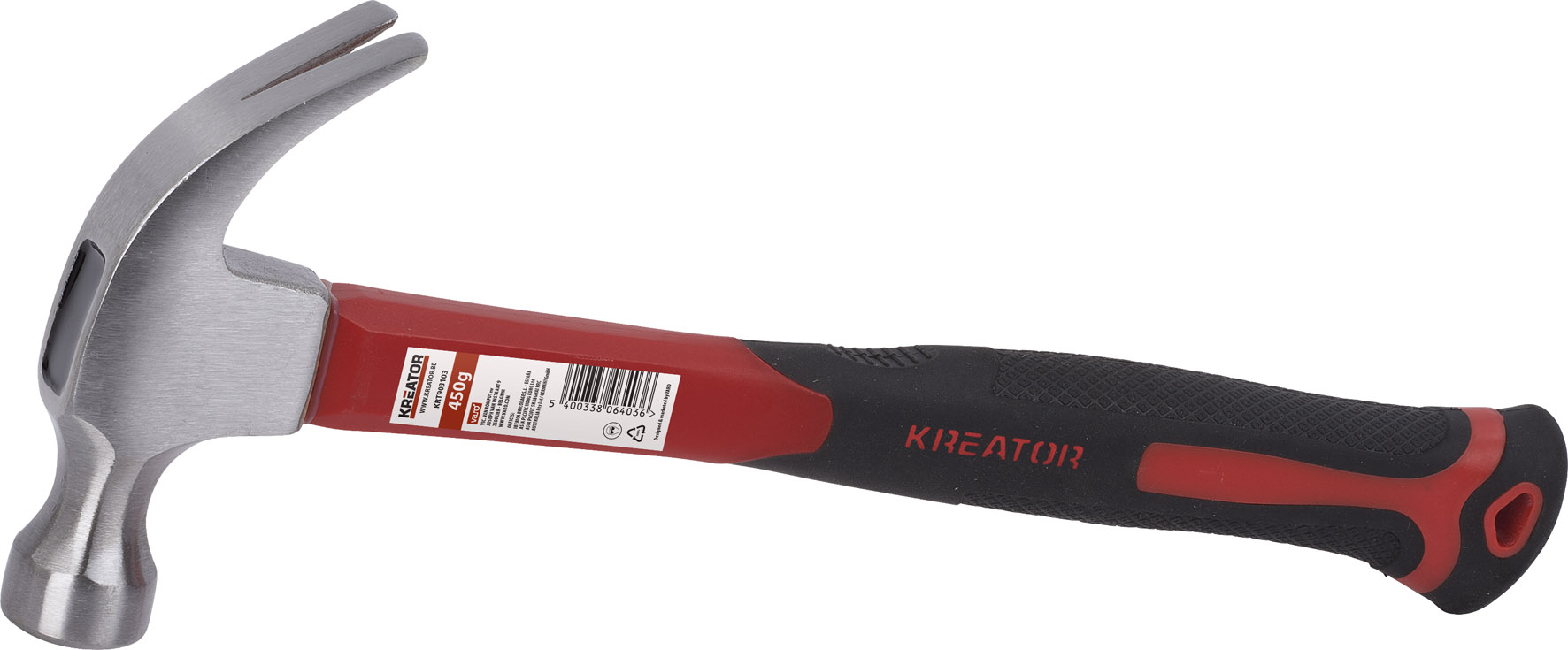 Kreator Klauwhamer Glasvezel 450 g