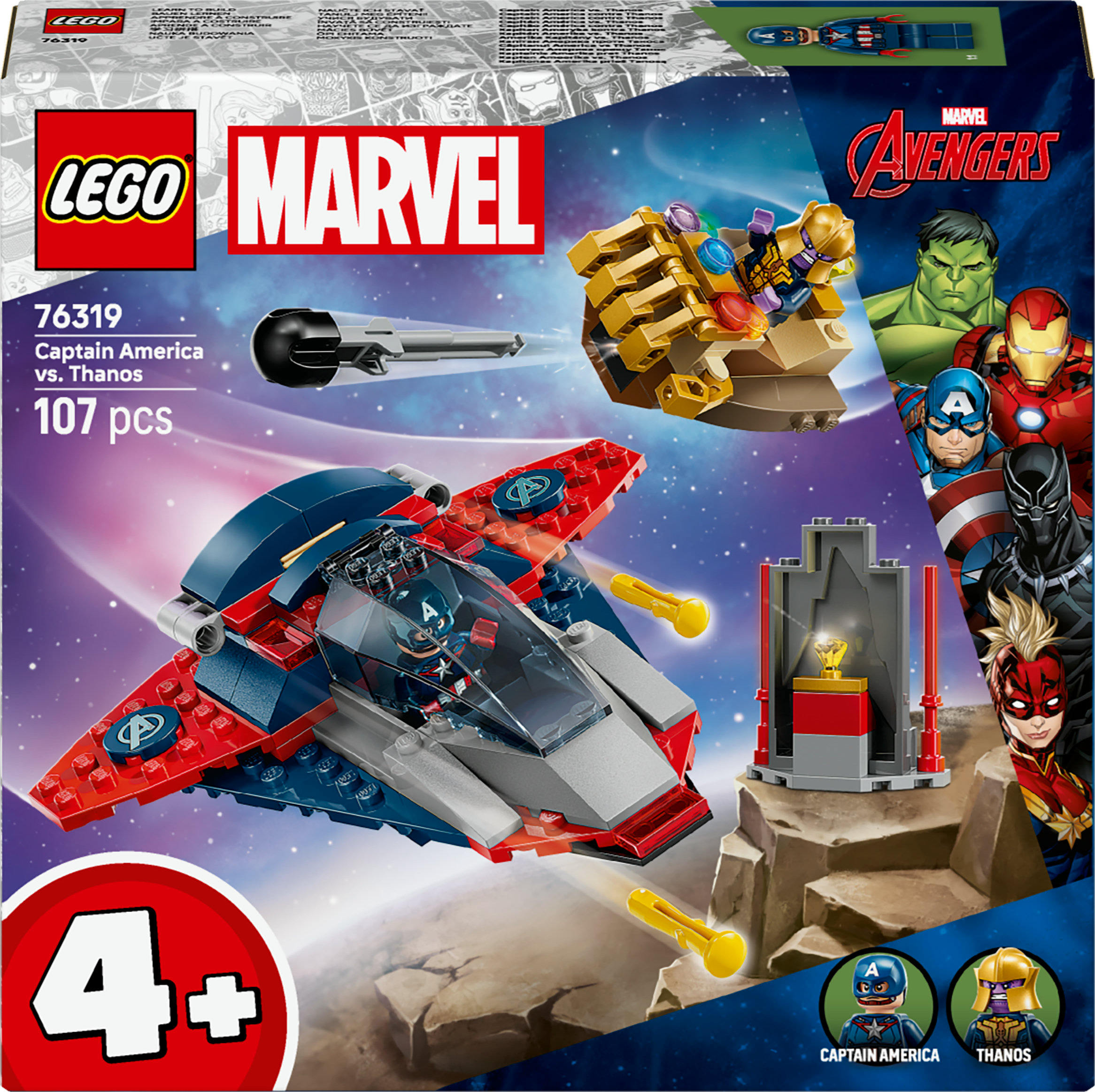 Lego Super Heroes 76319 Captain America vs. Thanos