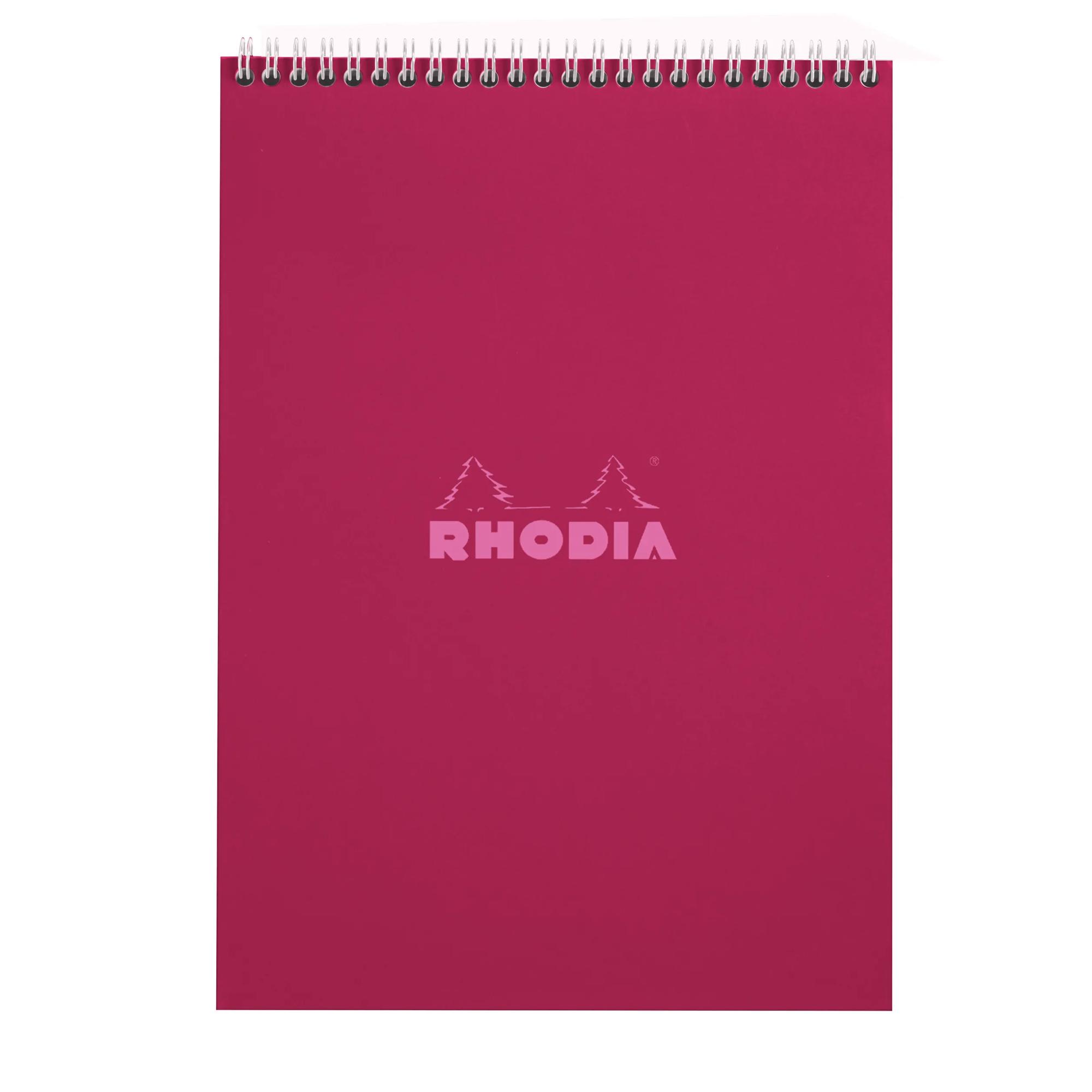 Rhodia Notablok A4 Color Pruim Spiraal 80 vel Gelijnd