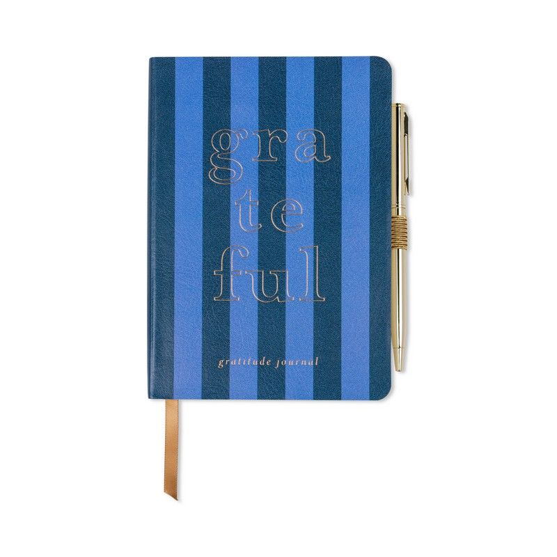Designworks Ink Notebook Gratitude Journal Grateful met Pen - 16.5x11.4 cm - 196 blz.