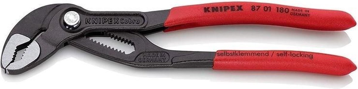 Knipex Cobra Waterpomptang 180 mm
