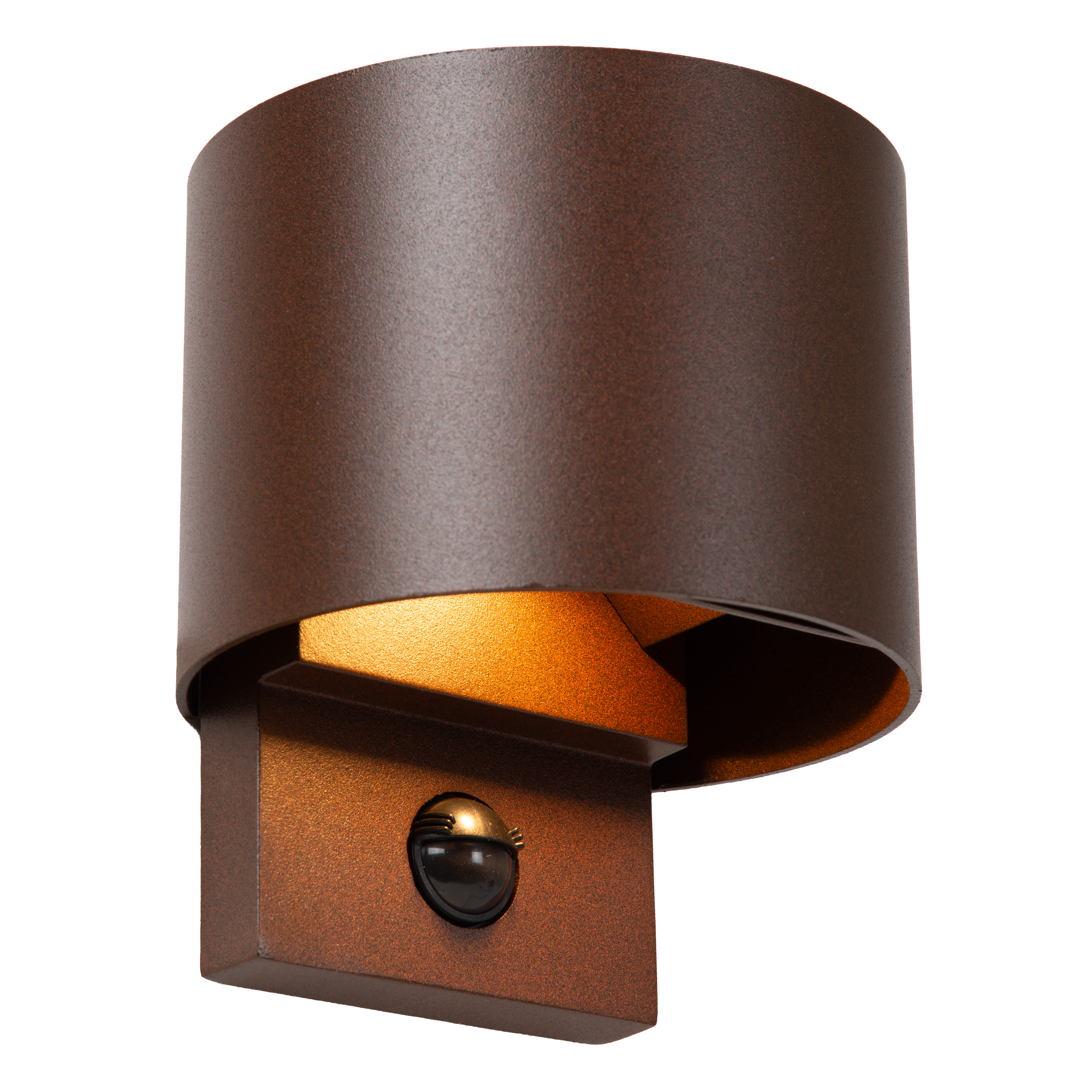 Lucide Tadzio Wandlamp Buiten Rond Roest 7W 2700/4000K