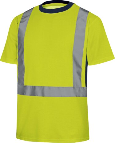 Delta Plus T-Shirt Nova High Visibility Geel - Medium