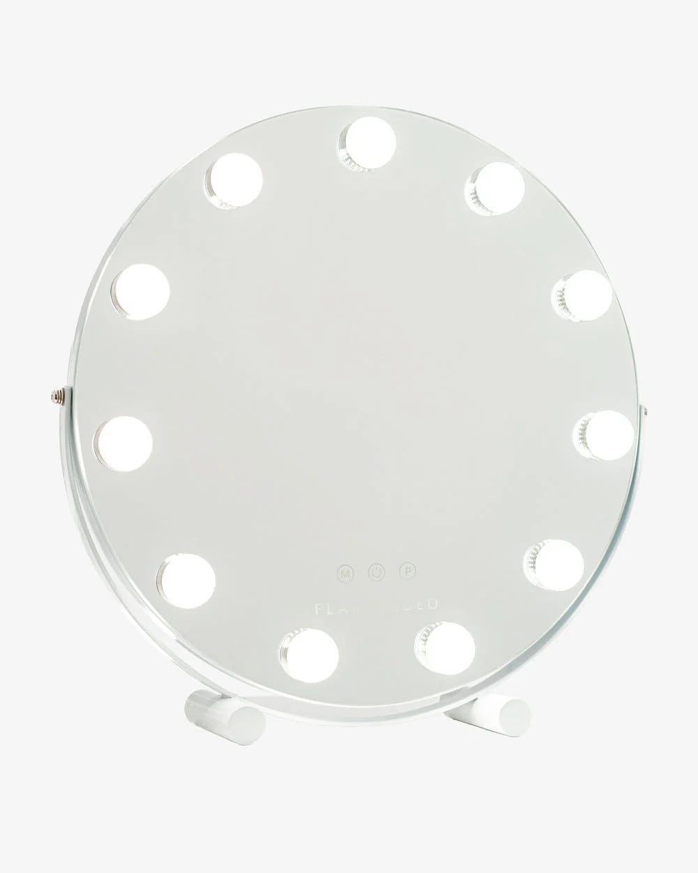 Flamingueo Spiegel Jasmine met 11 Hollywood LED Lights - 42.5x10x42 cm - 3 Lichtstanden - Touch Knoppen