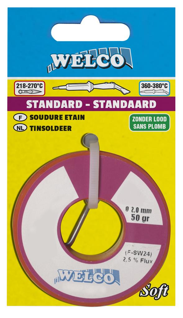 Welco Zachtsoldeer Standaard Tin 50g