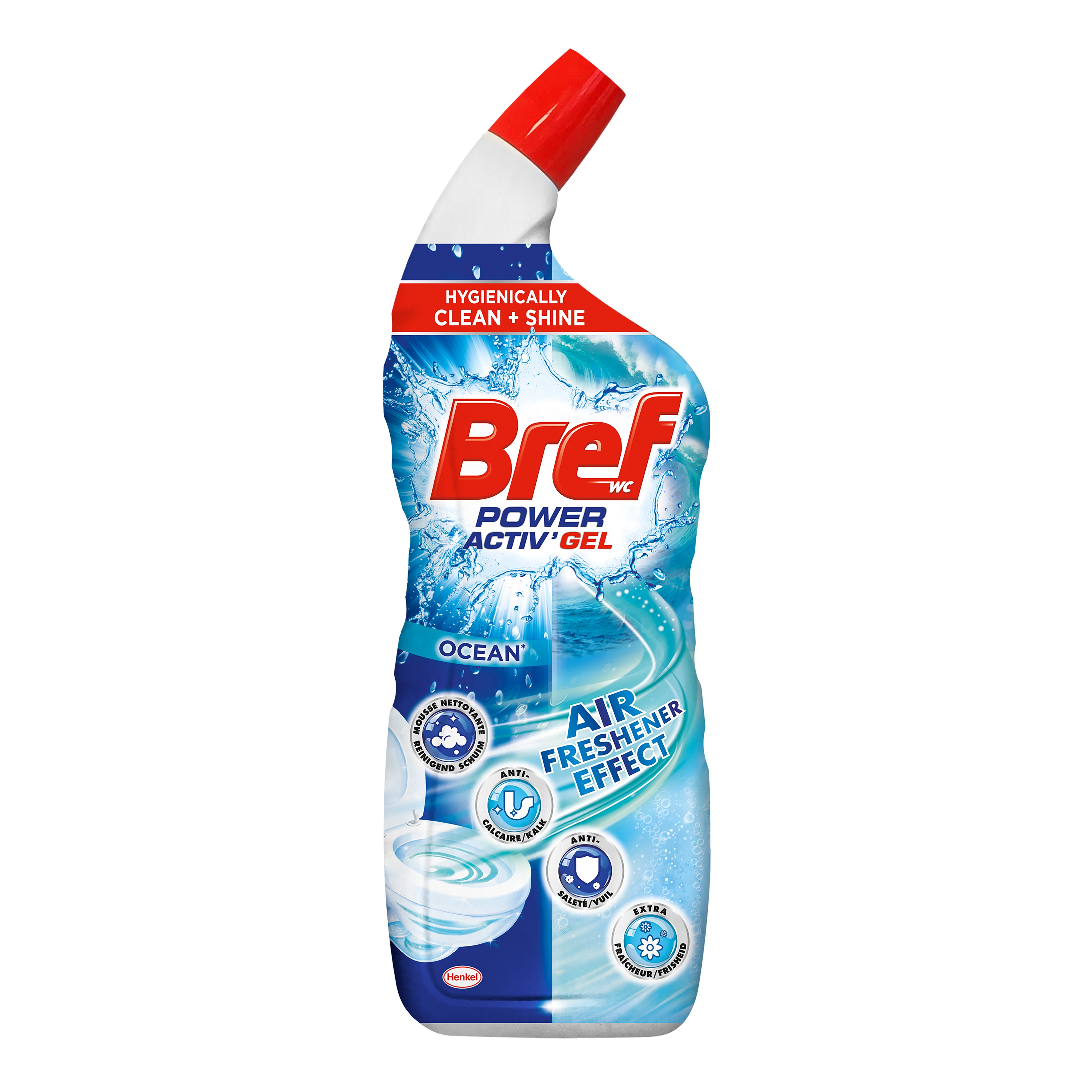 Bref WC-Reiniger Gel Power Active Ocean 700 ml