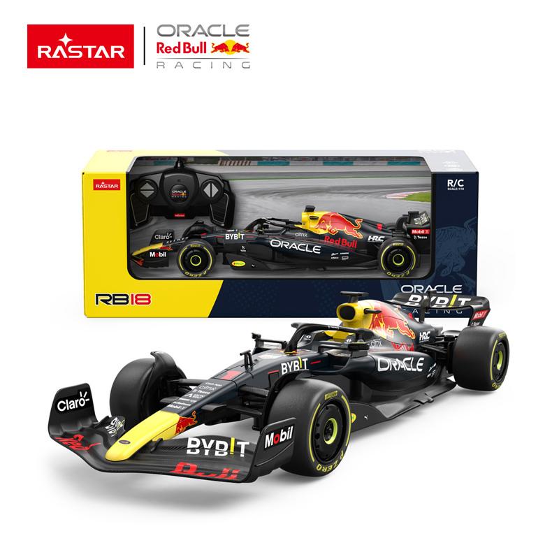 Rastar Red Bull RB18, R/C F1-Bolide 1:18, F/F, 2.4 Ghz,