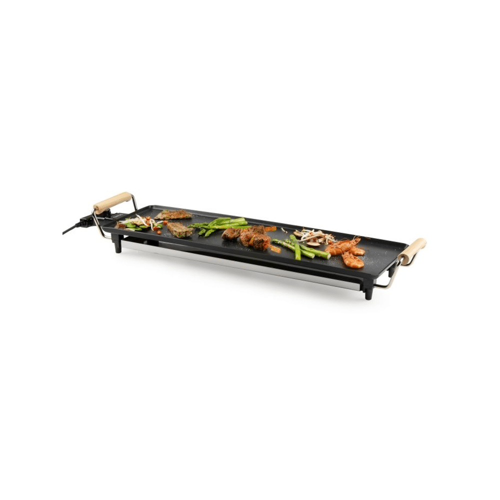 Domo Teppanyaki DO8312TP, 1800 watt, 70 x 22 cm, antibaklaag