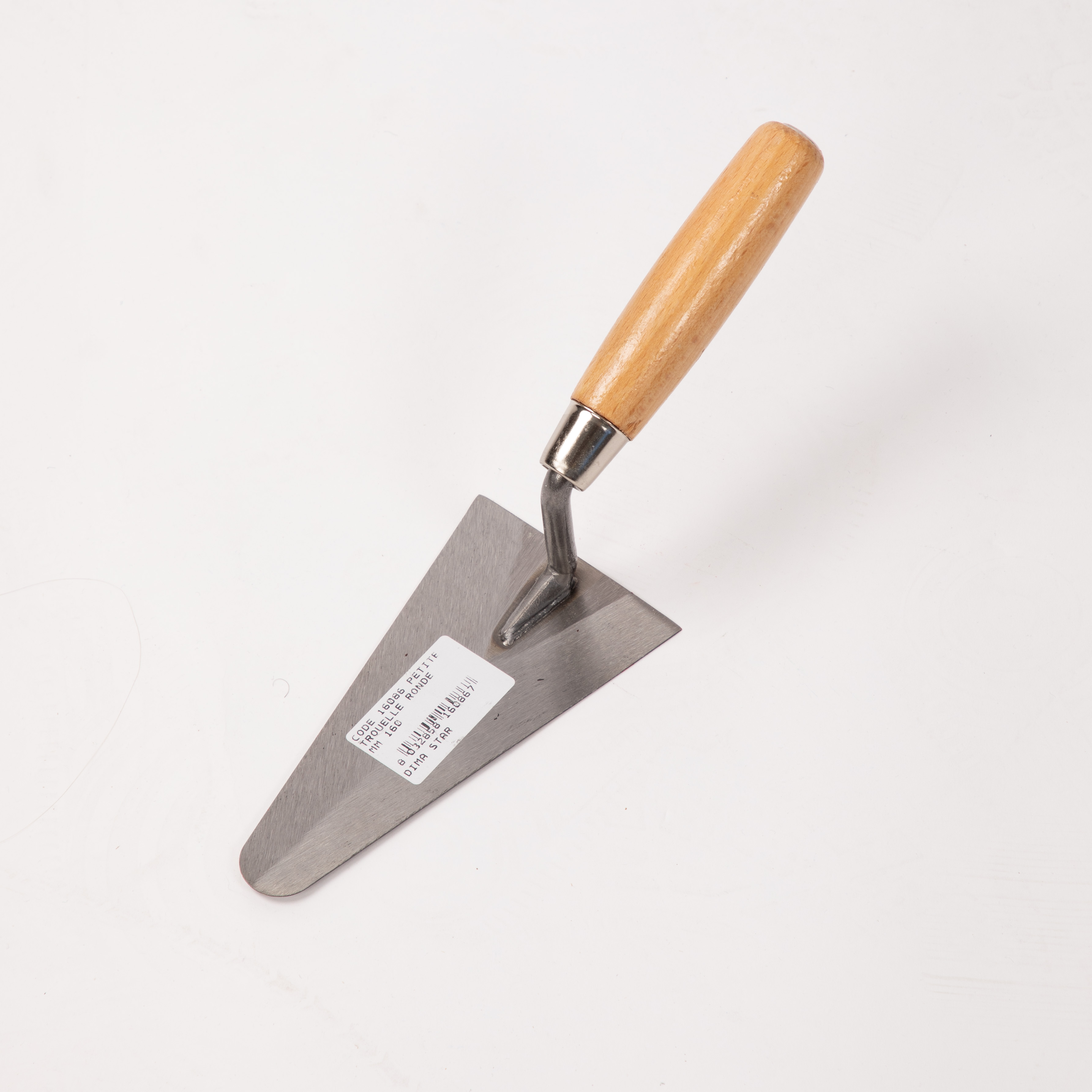 Dima Star Metserstruweel Rond 160 mm Houten Handvat