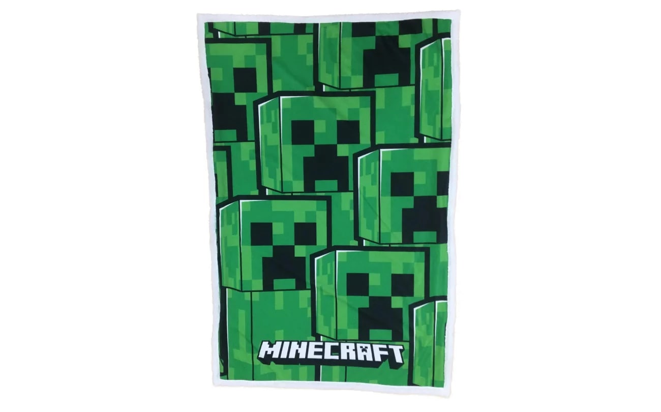 Minecraft Plaid Minecraft Fleece Plaid 100 x 150 Cm | 3700891704274