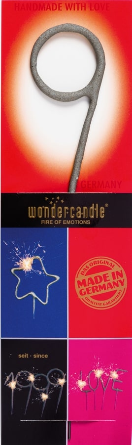 Wondercandle Classic Nr.9 Grijs Multi