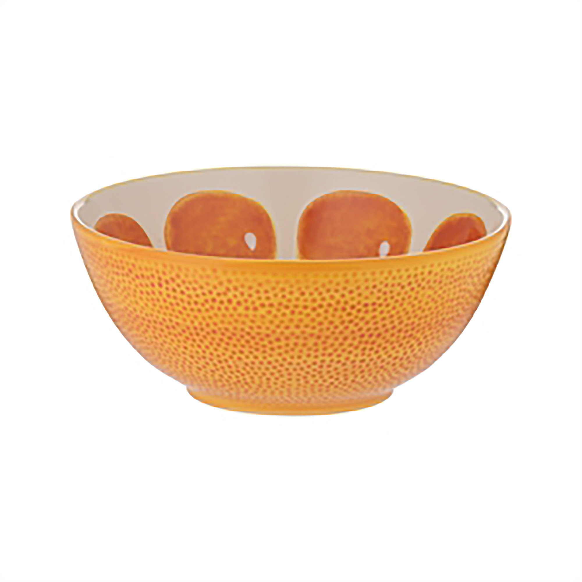 Typhoon Schaal World Foods Sinaasappel 21.5x9 cm - Aardewerk