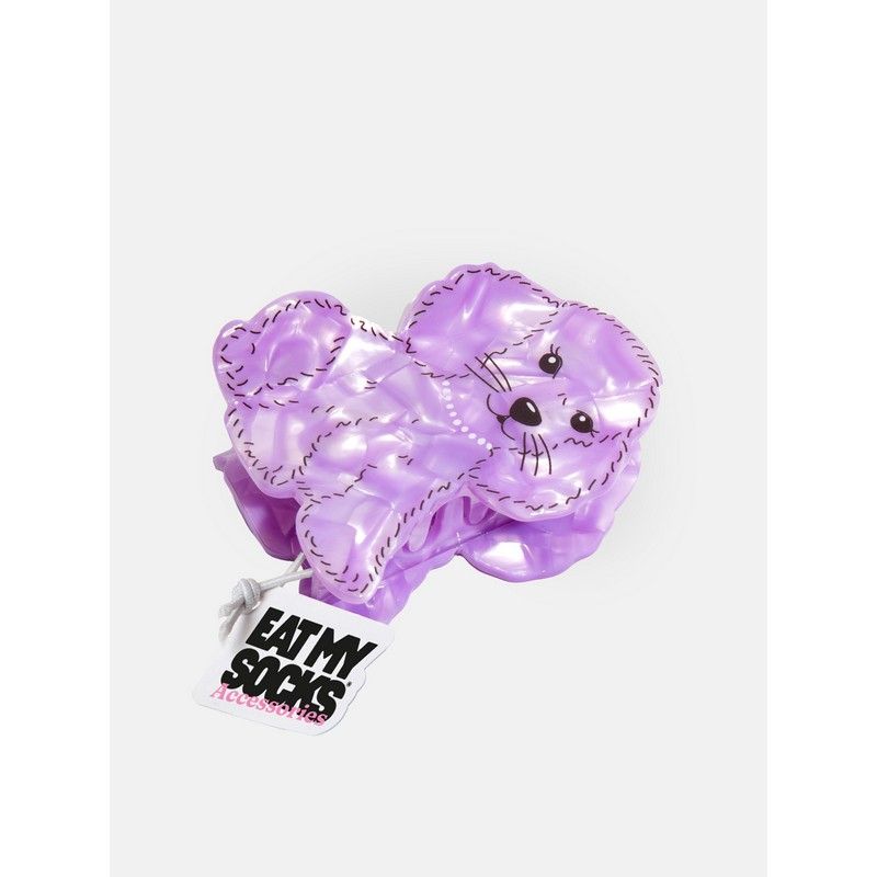 Eat My Socks Haarspeld Dog Purple