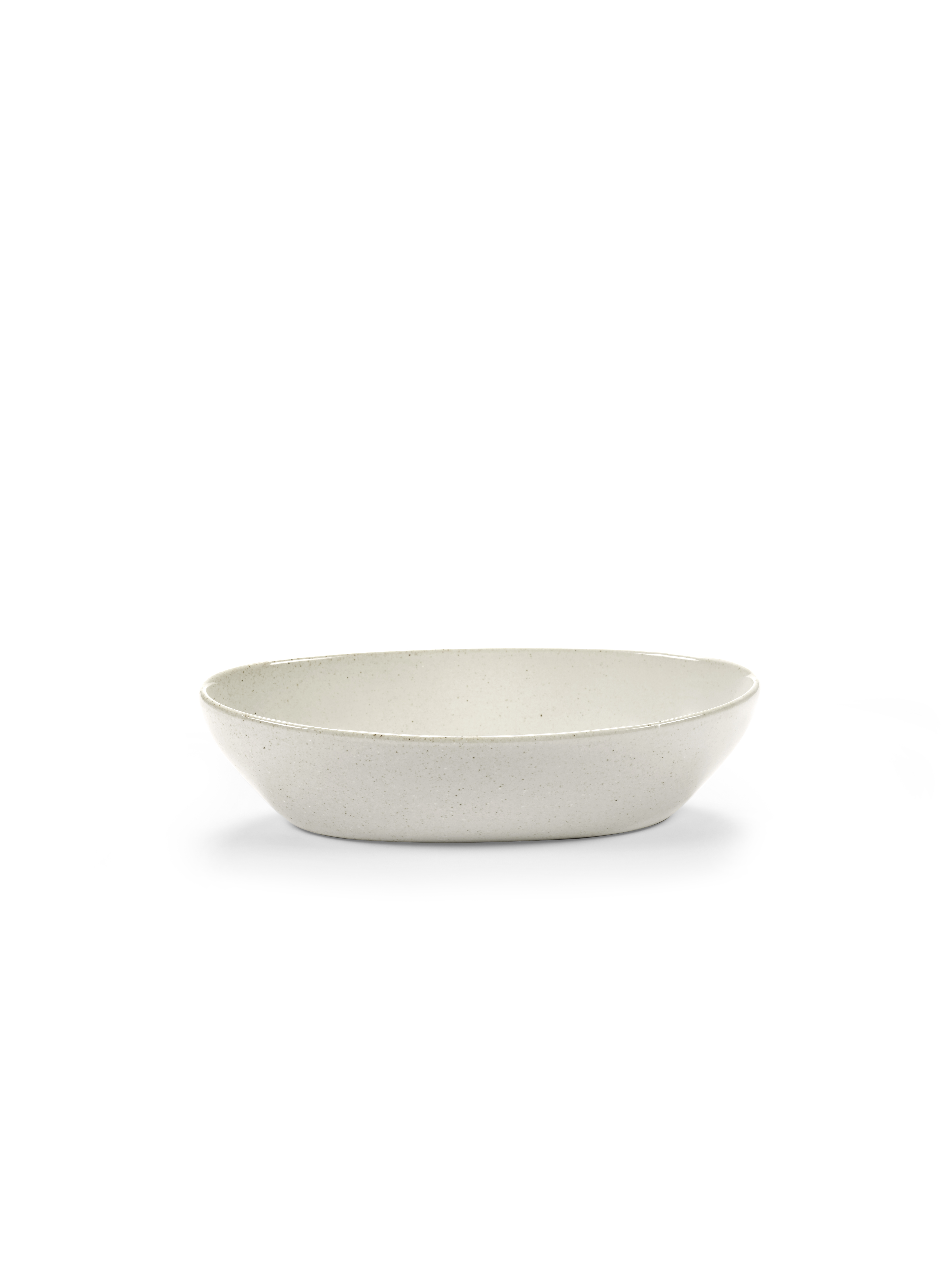 Serax Bowl Ovaal Out of Lines Off White 23x12x5.5 cm - by Uncharted
