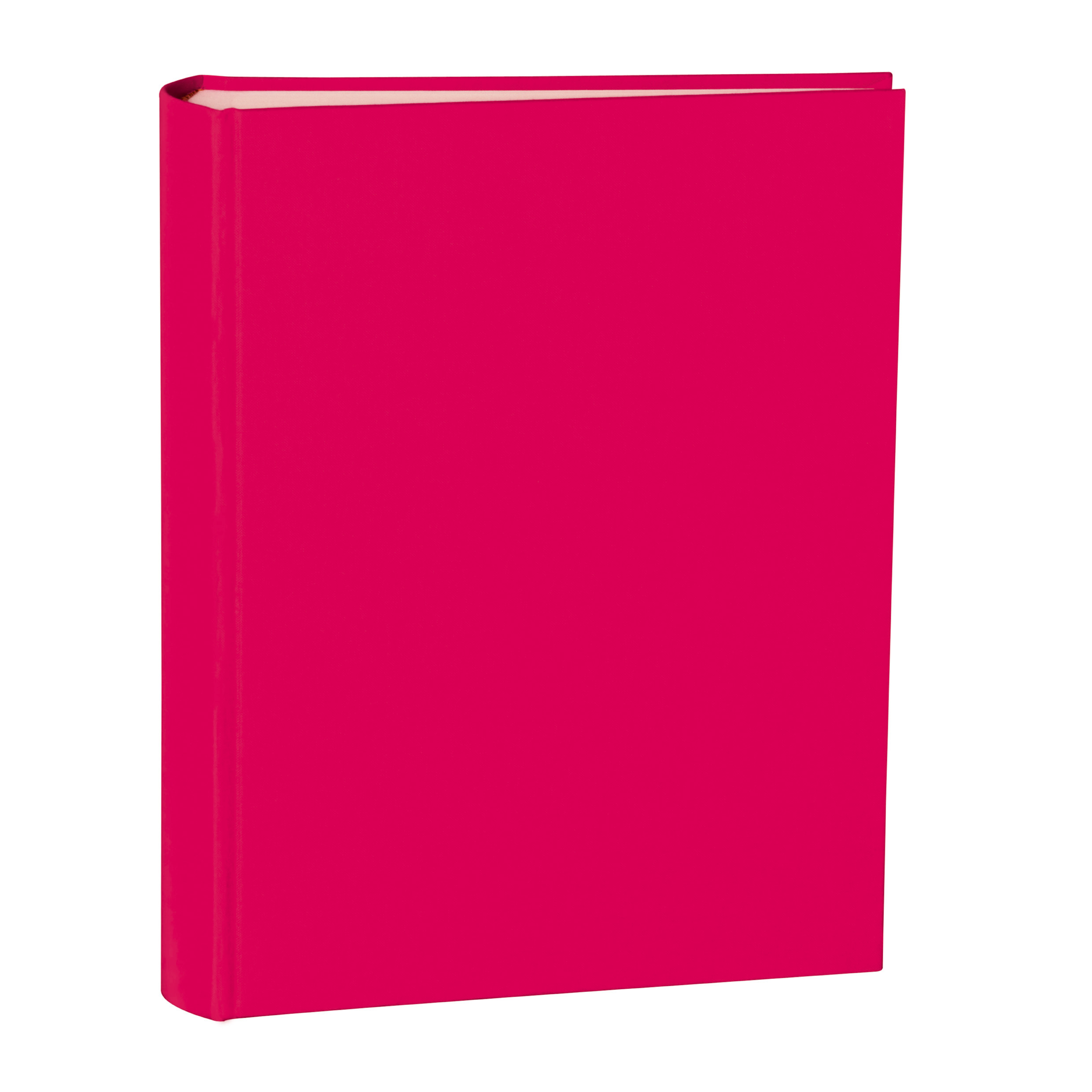 Semikolon Fotoalbum Classic Large Creme 24.5X30.5Cm - Linnen Omslag - Pink
