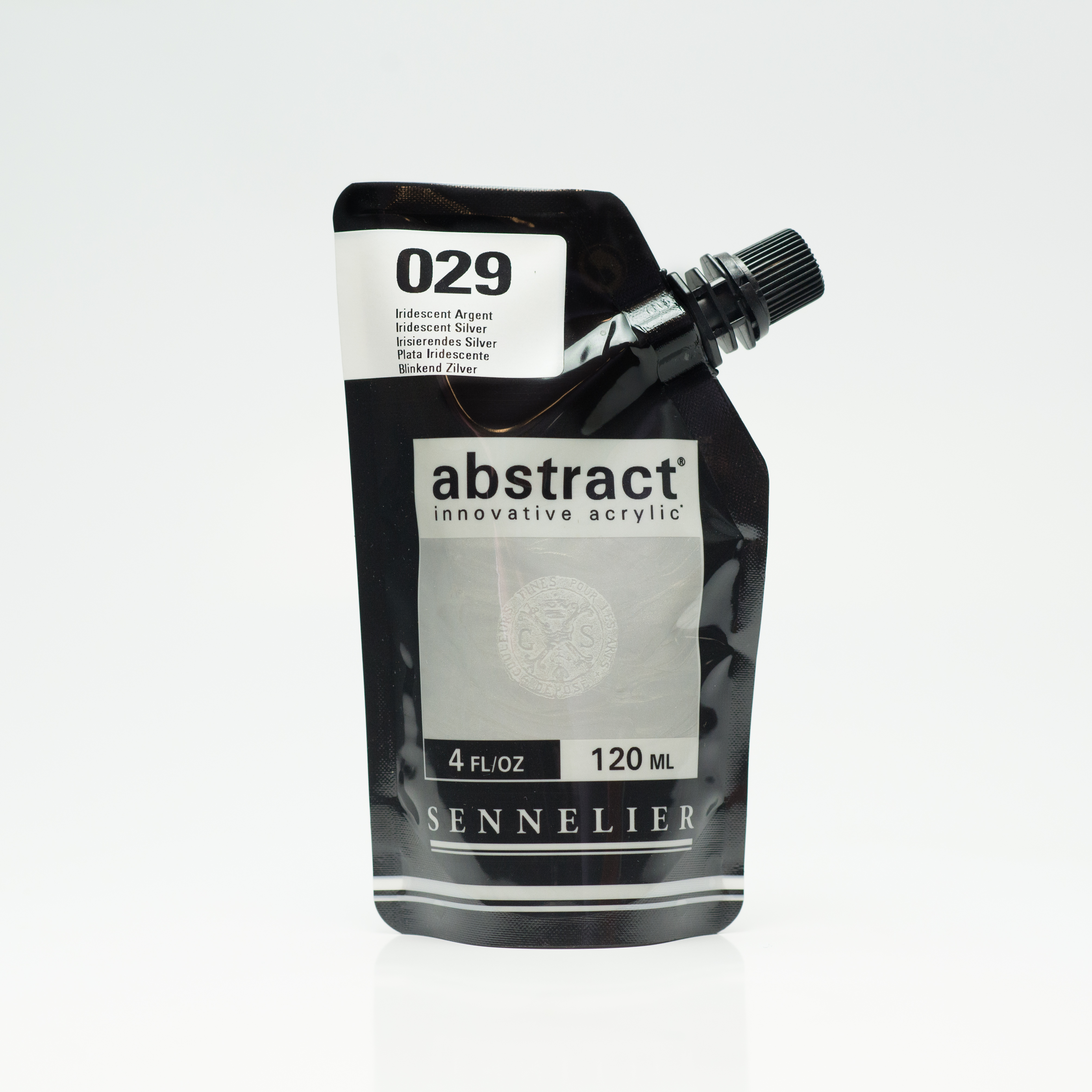 Acrylverf Abstract 120ml Sennelier - Blinkend Zilver