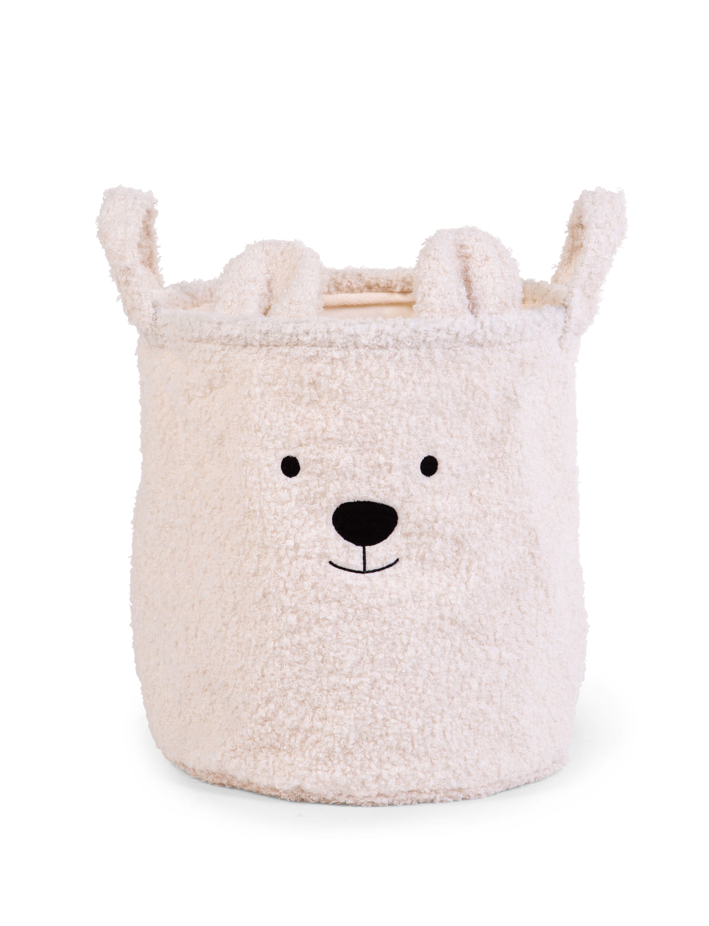 Childhome Linnenmand Teddy Ecru 30x30x30 cm