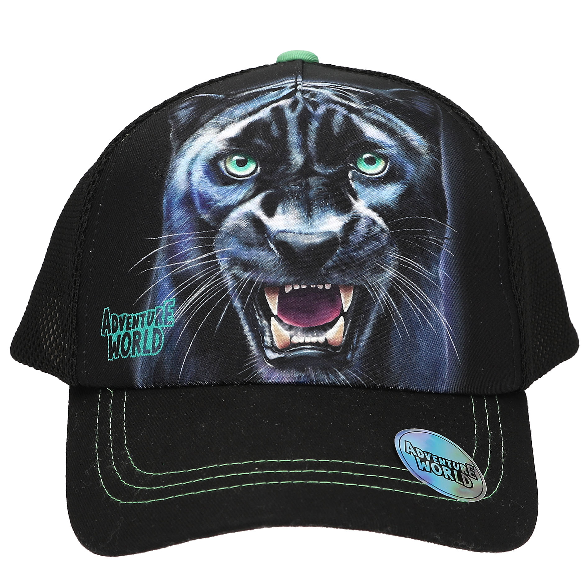 Adventure World Cap met Print Panther