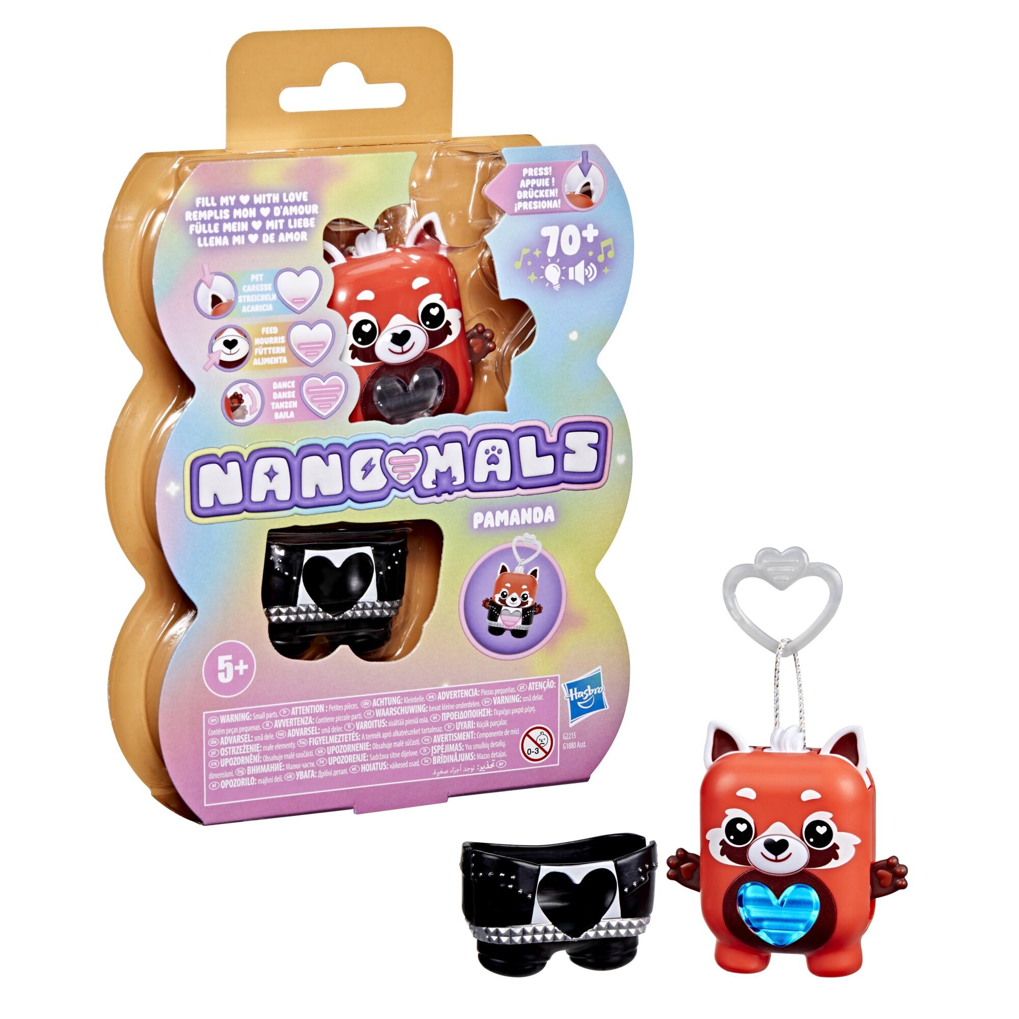Nanomals - Pamanda rode panda  - Interactieve pets die liefde nodig hebben.
