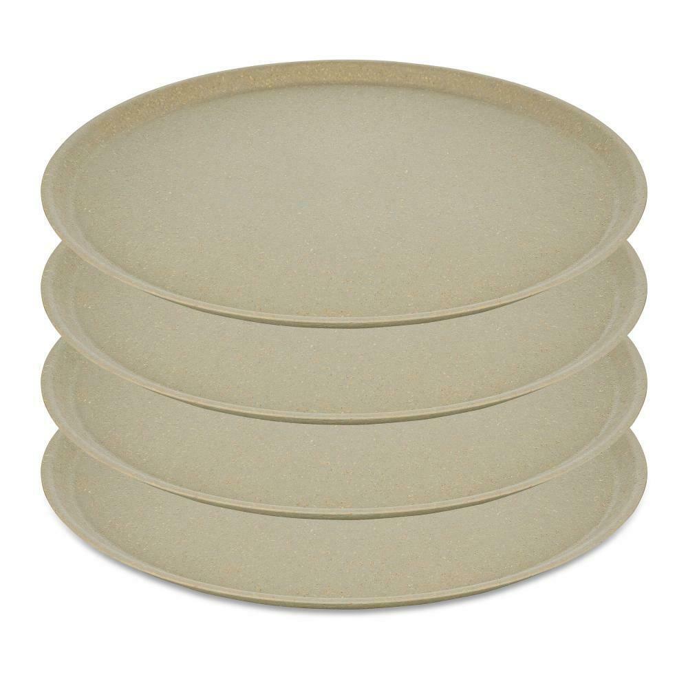 Koziol Bord Connect Plate 25.5 cm Set 4 stuks - Nature Desert Sand