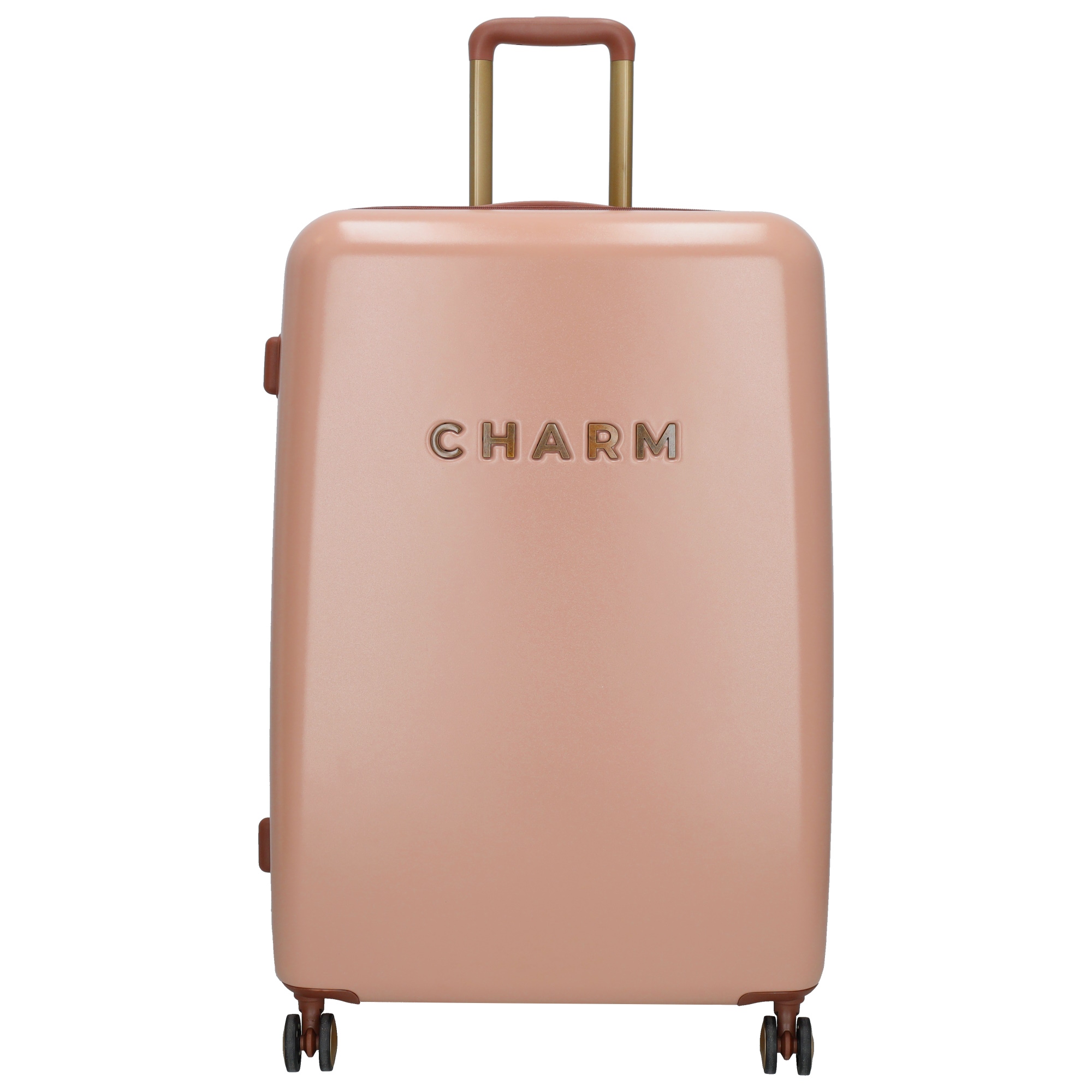 Charm London Valies Travel 76 cm Roze - 51x28.5x76.5 cm