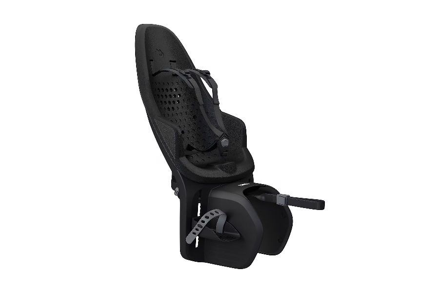 Thule Yepp 2 Maxi Black - voor op pakdrager