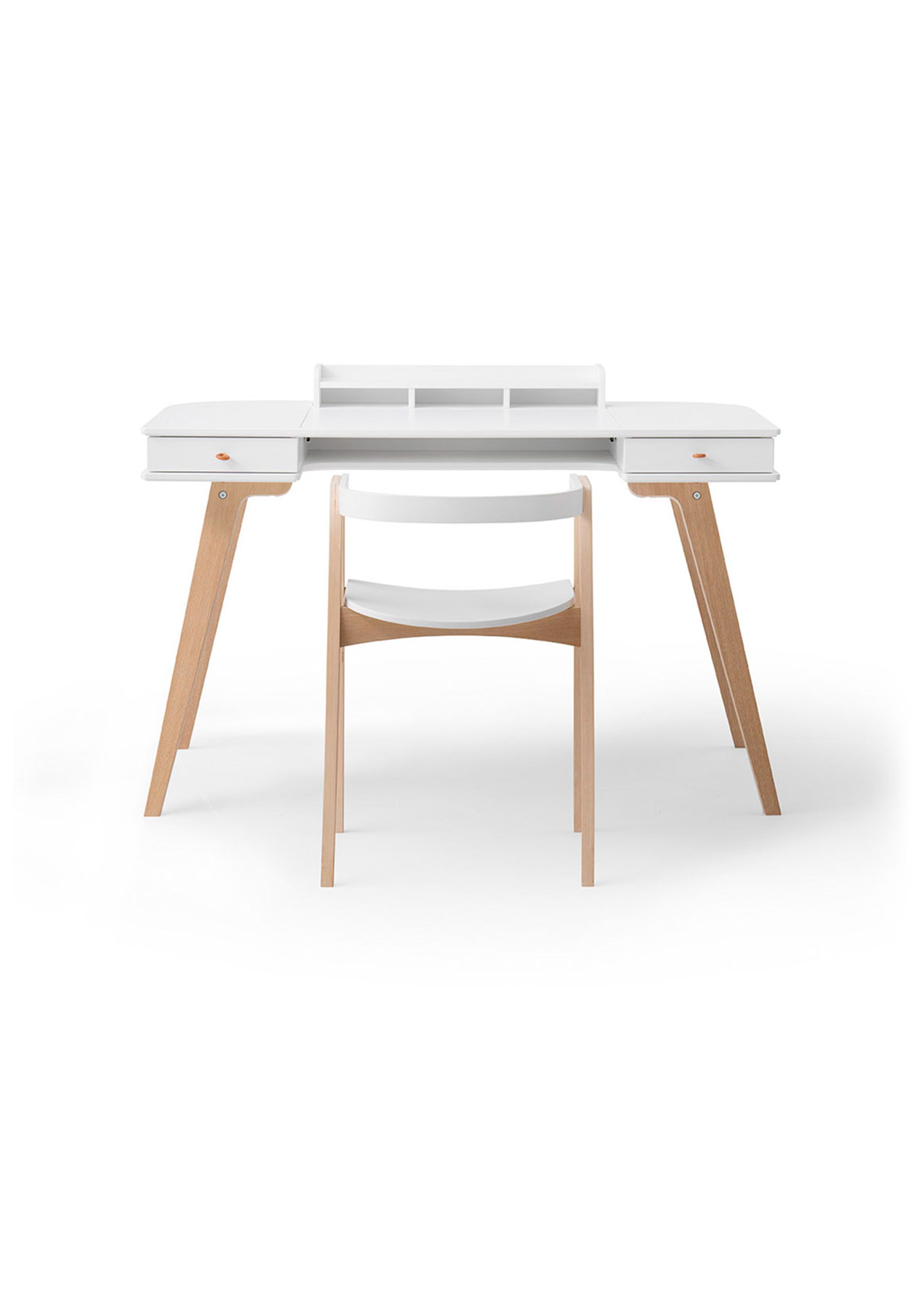 Oliver Furniture Bureau Hout 118.5x68.5 cm + Stoel 46.5x42 cm