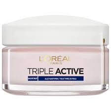 L'Oréal Paris Nachtcreme Triple Active Hydraterend 50 ml